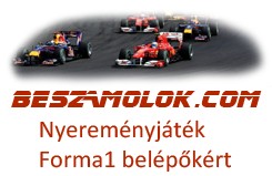 Most forma egy belépőket nyerhetsz a magyar nagydíjra!