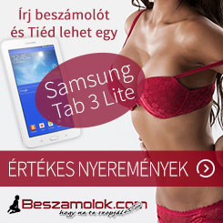 Írj beszámolót, és nyerd meg a Galaxy Tab 3 Lite tabletet!