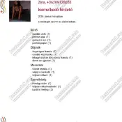 3. Zina 209128053 beszámoló Budapest 127832 erotikus masszázs